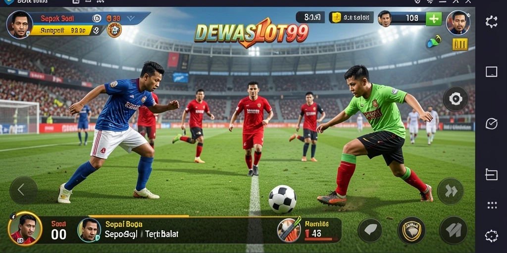 Tampilan permainan realistik dalam DEWASLOT99 yang mendebarkan.