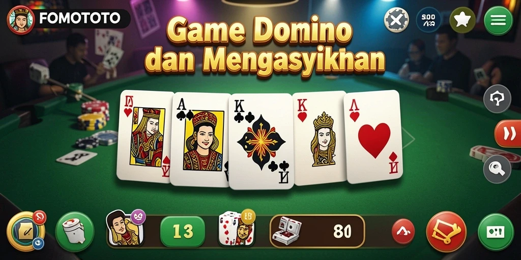Tampilan menarik dari gameplay FOMOTOTO yang menantang.