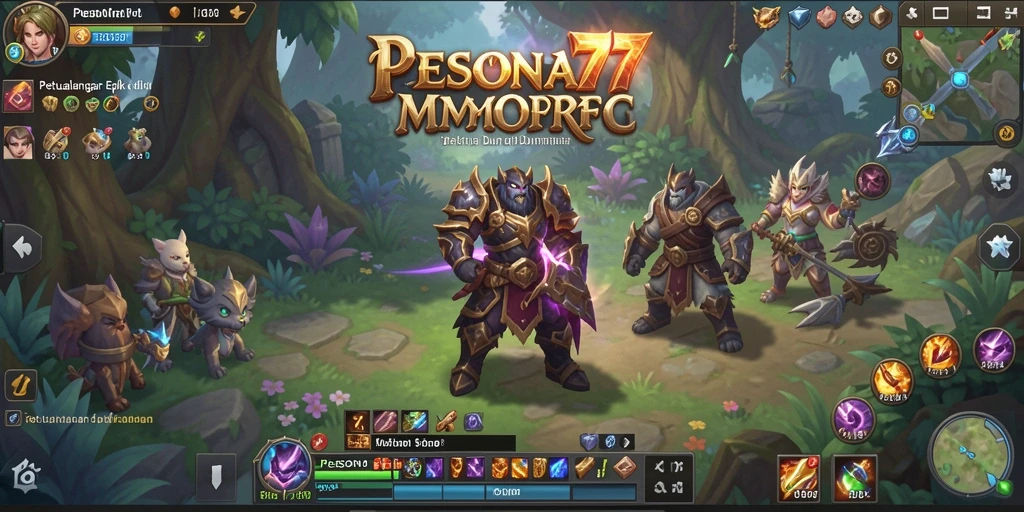 Gameplay PESONA77 yang mendebarkan dalam dunia MMORPG.