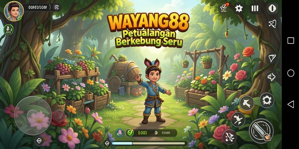Gameplay menawan di WAYANG88, menangani ladang dan hewan ternak.